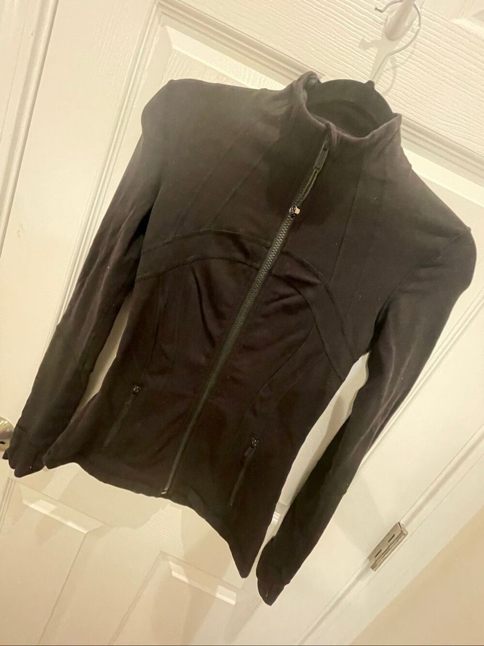 lululemon Black Full Zip Jacket Women’s Size 2